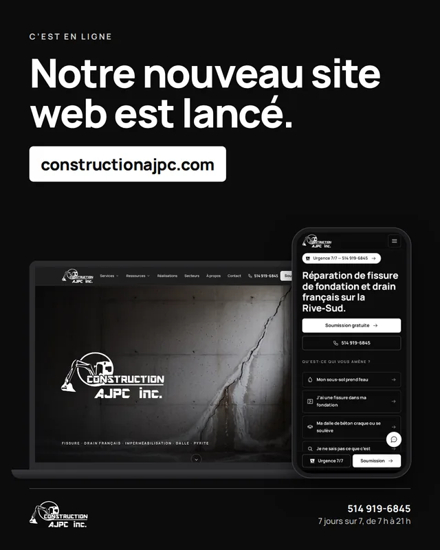 Facebook post: our new website is live